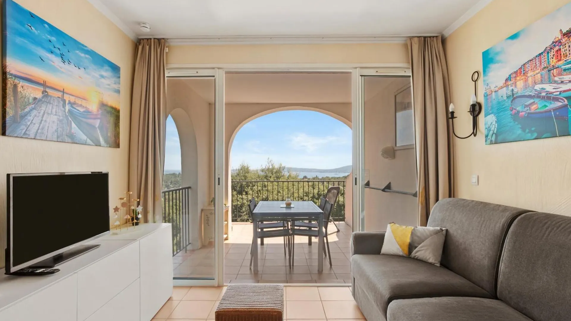 Διαμέρισμα Grimaud 4 Personnes Clim Vue Mer Γαλλία